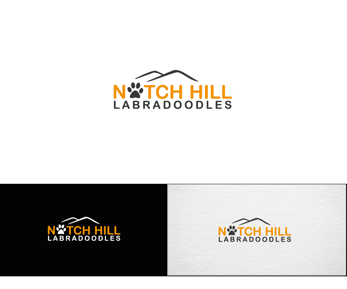 Logo-Design von e-graphics für Notch Hill Labradoodles | Design #11456999