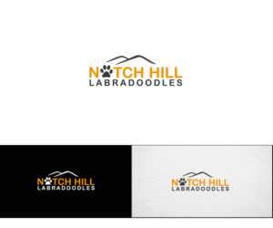 Logo-Design von e-graphics für Notch Hill Labradoodles | Design: #11456999
