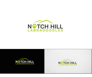 Logo-Design von e-graphics für Notch Hill Labradoodles | Design: #11457002