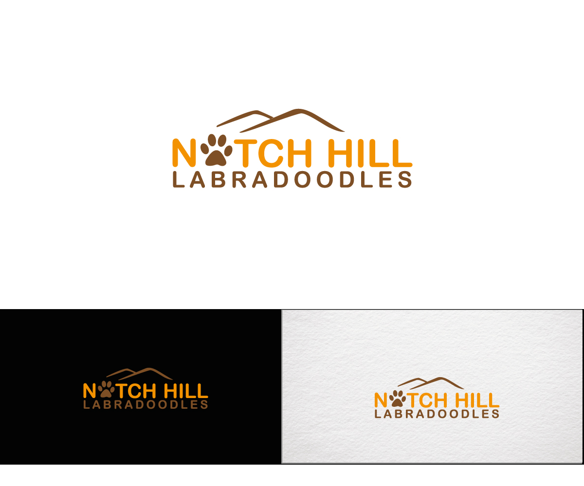 Logo-Design von e-graphics für Notch Hill Labradoodles | Design #11457004