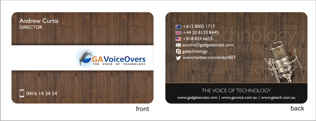 Diseño de Tarjeta de Presentación por IdeaBlast para Gadget Access | Diseño #2328250