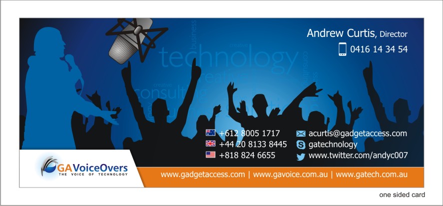 Business Card Design by IdeaBlast for Gadget Access | Design #2328261