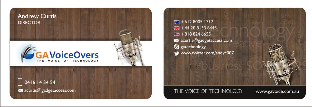 Diseño de Tarjeta de Presentación por IdeaBlast para Gadget Access | Diseño #2330952