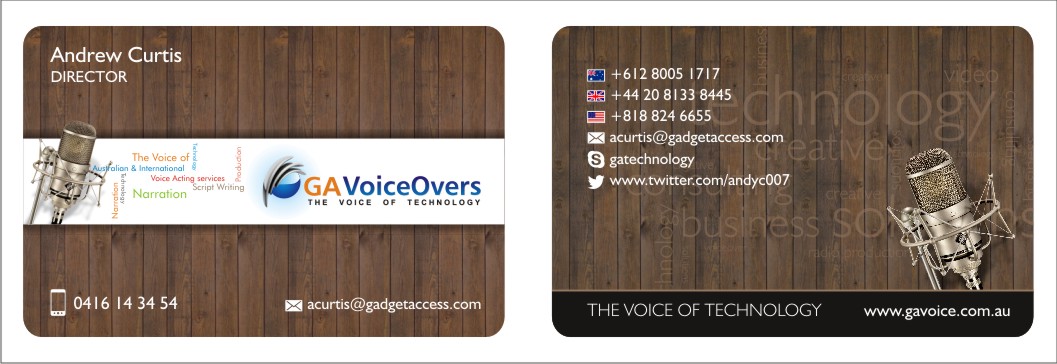 Diseño de Tarjeta de Presentación por IdeaBlast para Gadget Access | Diseño #2330953