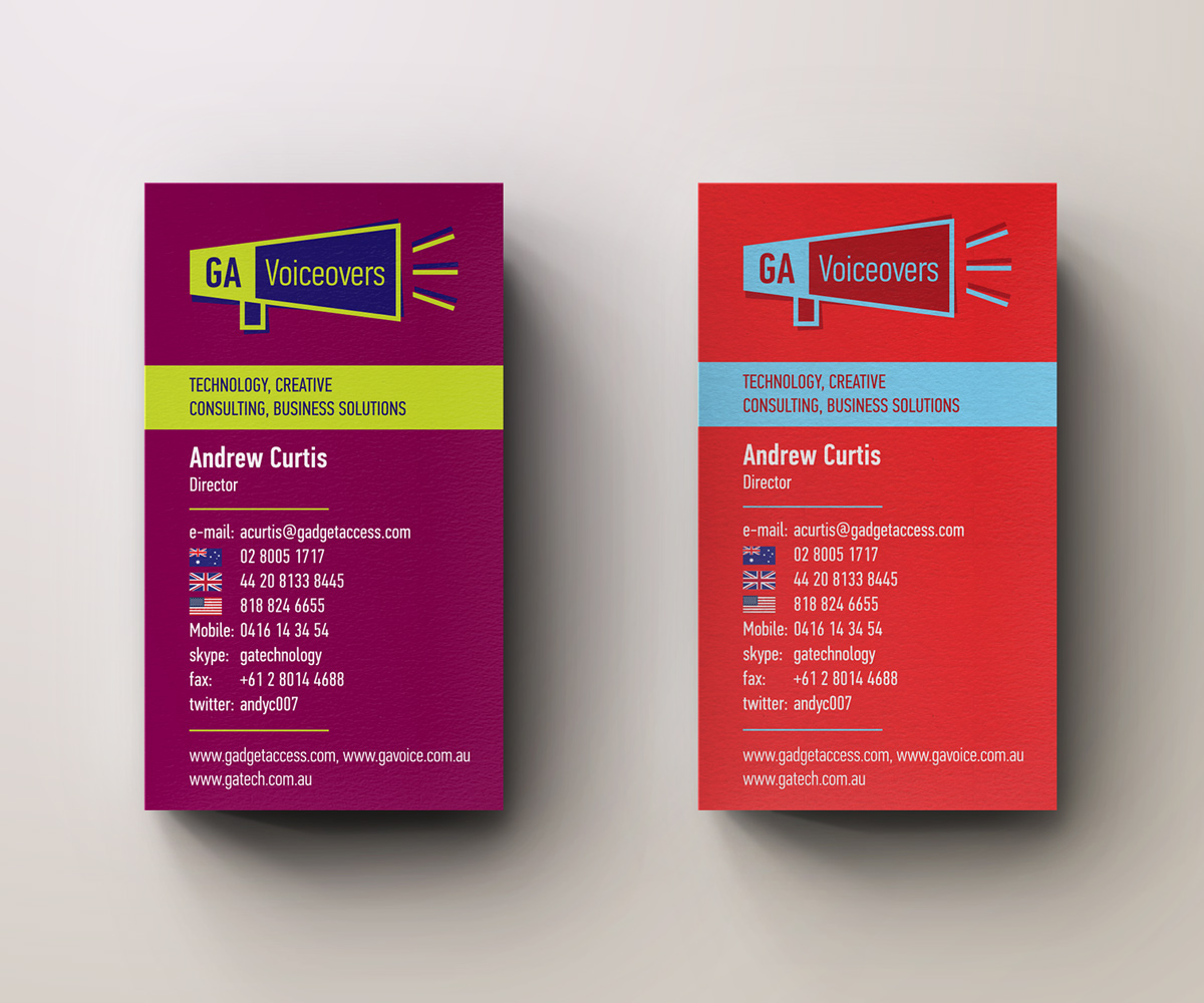 Visitenkarten-Design von MariannaY für Gadget Access | Design #2323758