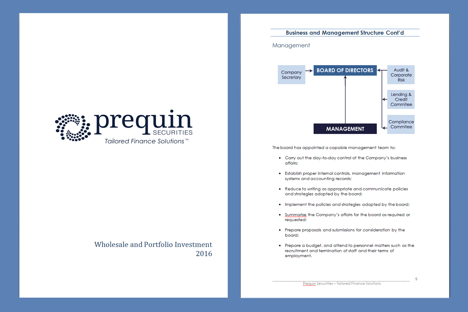 Graphic Design by J. Chaturvedi for Prequin Securities Pty Ltd | Design #11539107
