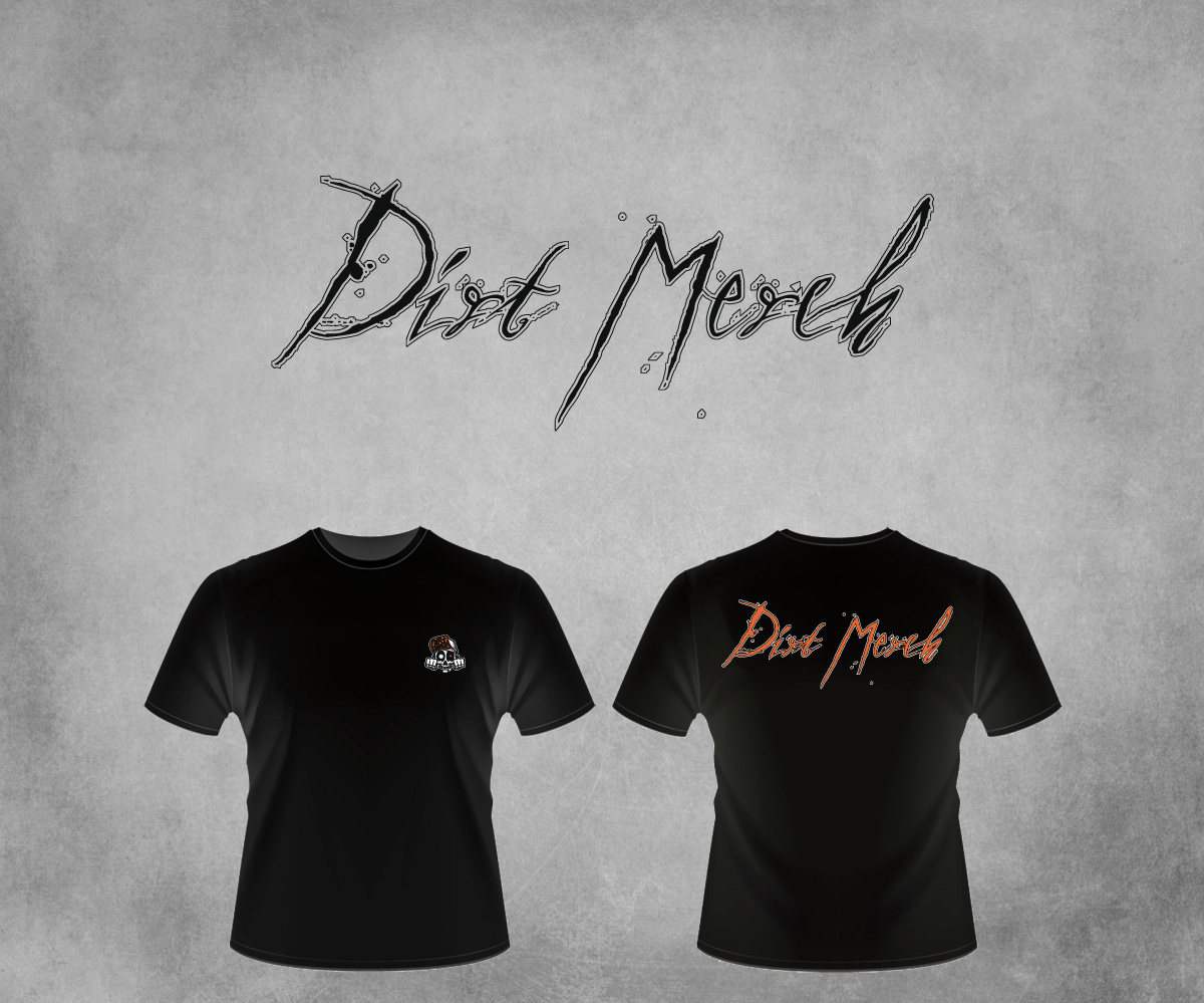 T-shirt Design by SpaGGy for Dirt Merch PTY LTD | Design #11449908