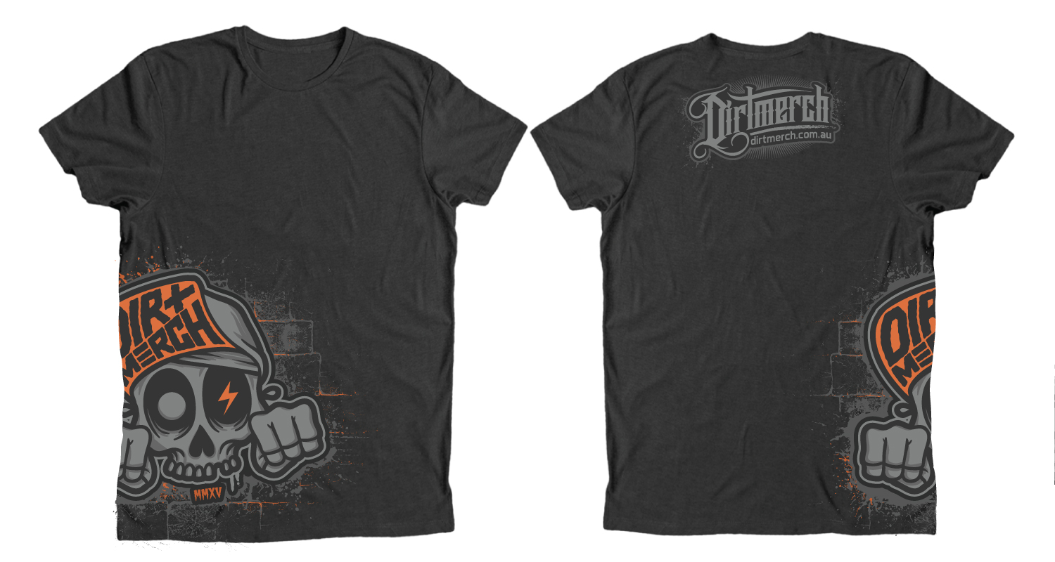 T-shirt Design by FATPIXEL for Dirt Merch PTY LTD | Design: #11533013