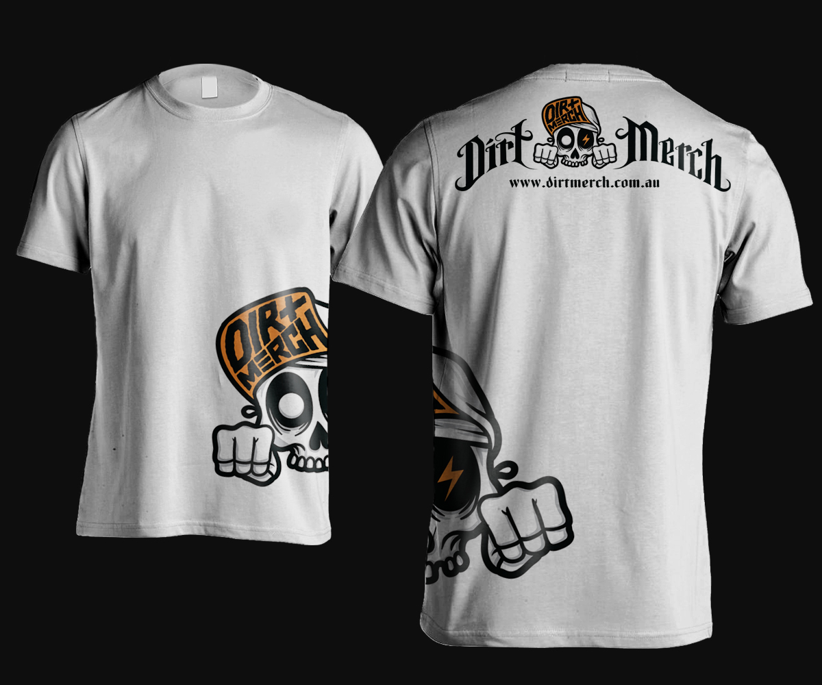 T-shirt Design by Andi Yan for Dirt Merch PTY LTD | Design #11497348