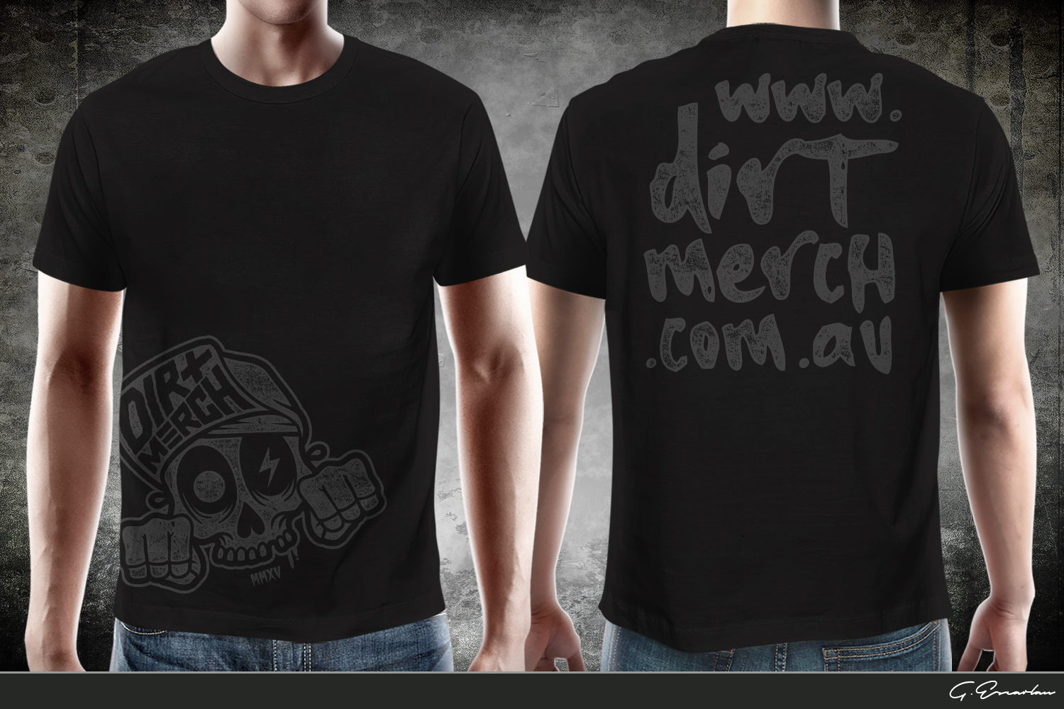 T-shirt Design by gekgrfx for Dirt Merch PTY LTD | Design #11458986