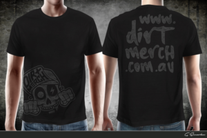 T-shirt Design by gekgrfx for Dirt Merch PTY LTD | Design: #11458986