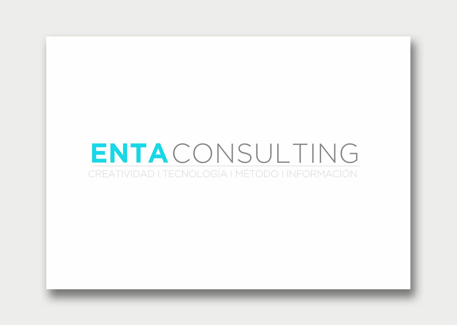 Logo Design by S A N T O C I E L O for Enta Consulting | Design #11549450