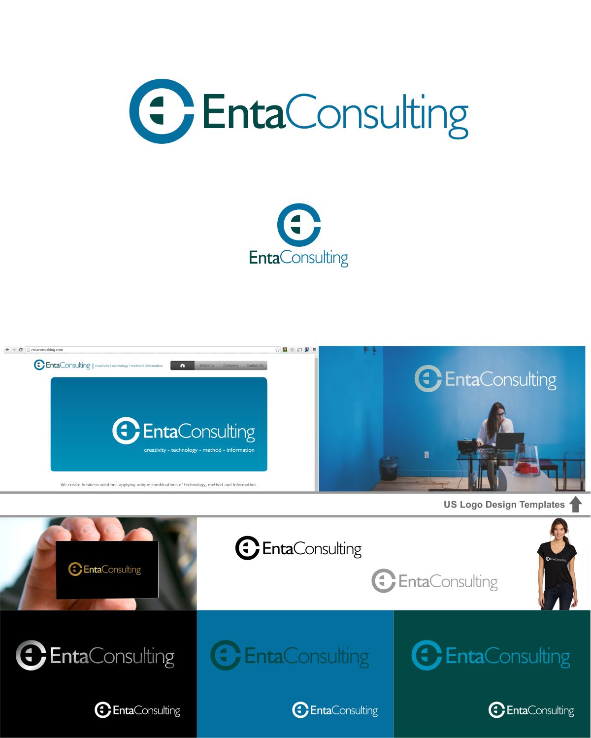 Logo Design by DesignMX (Renan Mejia) for Enta Consulting | Design #11463905