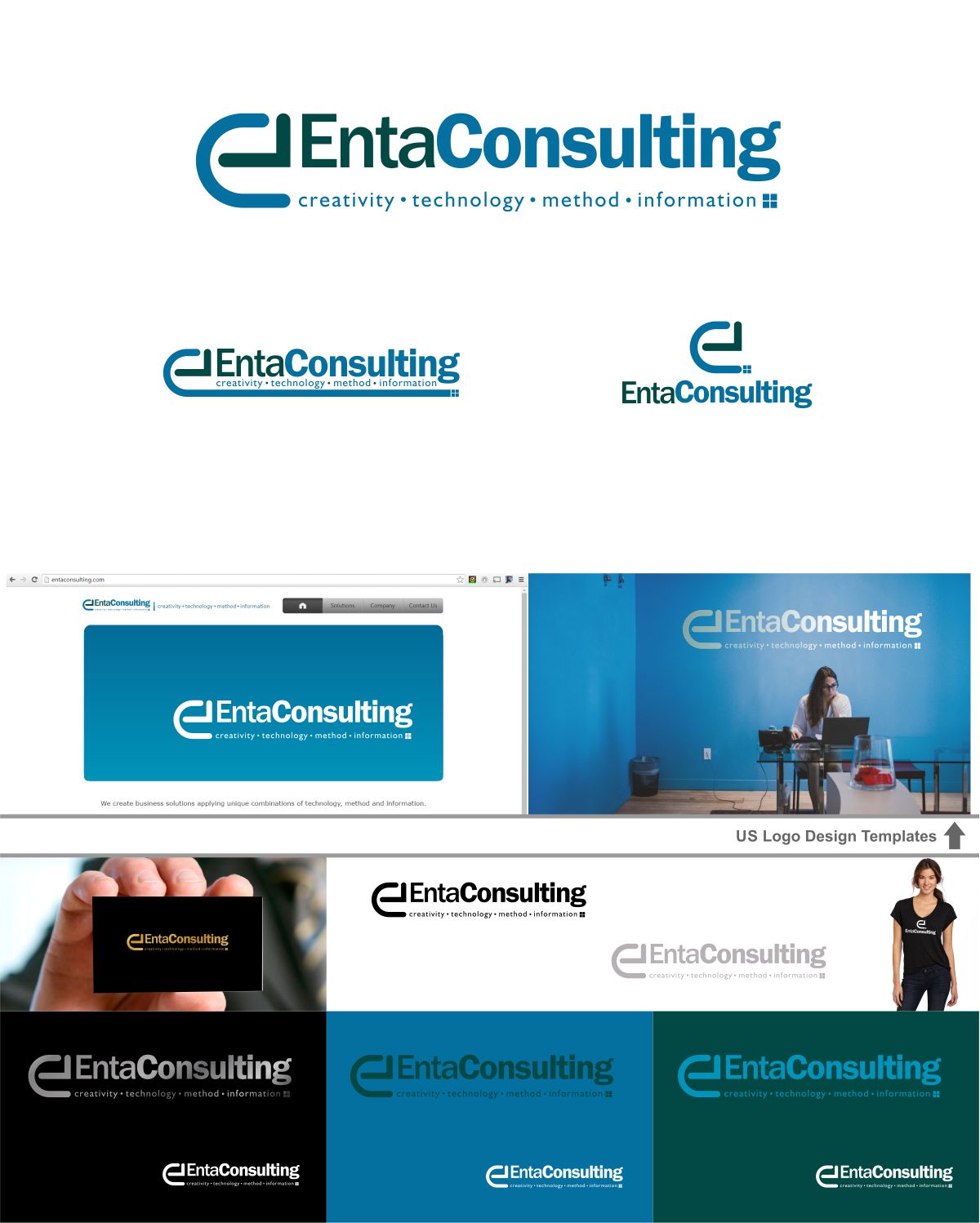 Logo Design by DesignMX (Renan Mejia) for Enta Consulting | Design #11464217