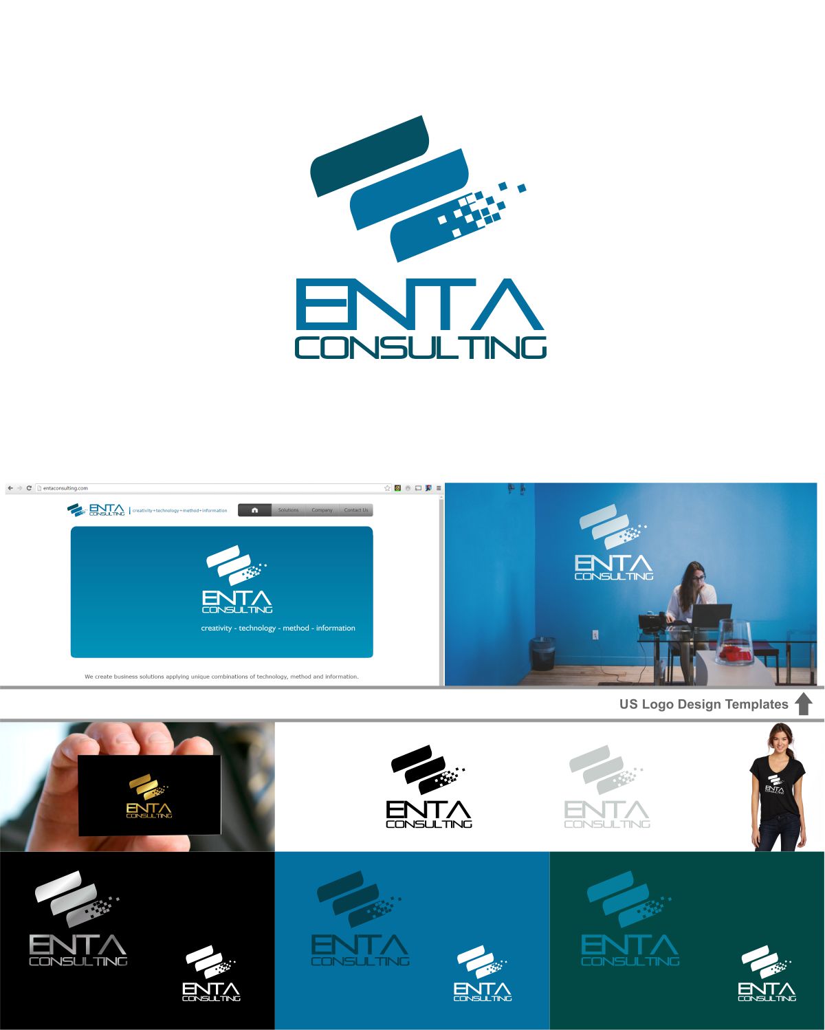Design de Logo par DesignMX (Renan Mejia) pour Enta Consulting | Design #11464526