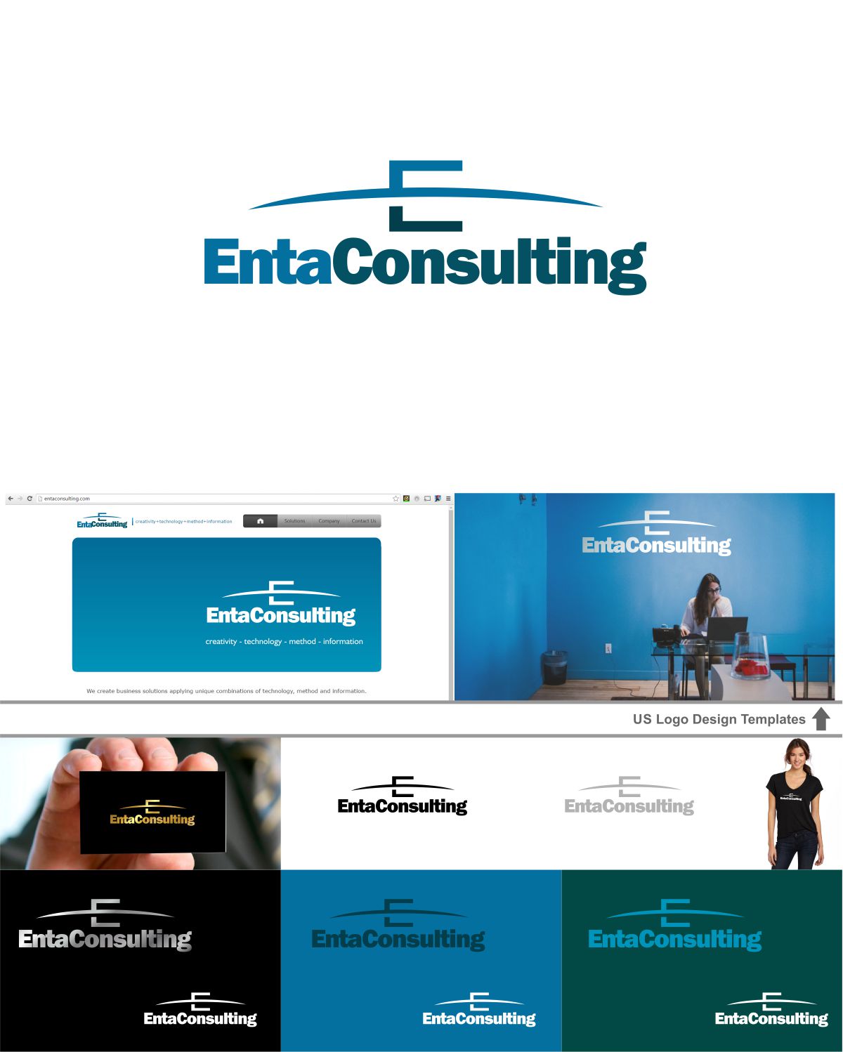 Logo Design by DesignMX (Renan Mejia) for Enta Consulting | Design #11464713