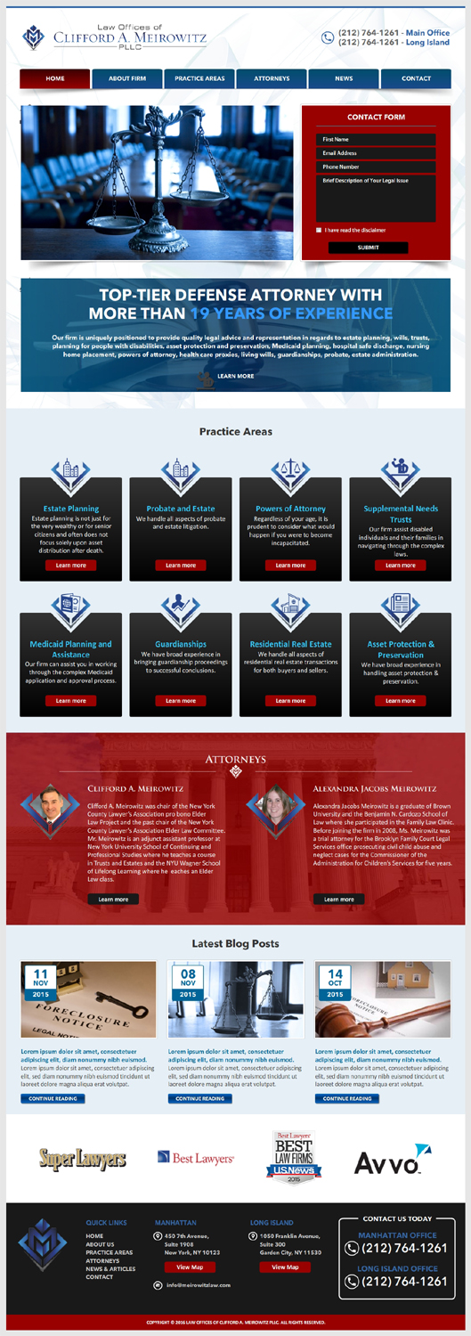 Web Design by -Marc- for this project | Design #11571045