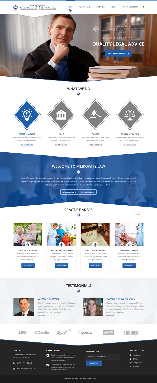 Web Design by pb for this project | Design #11452409