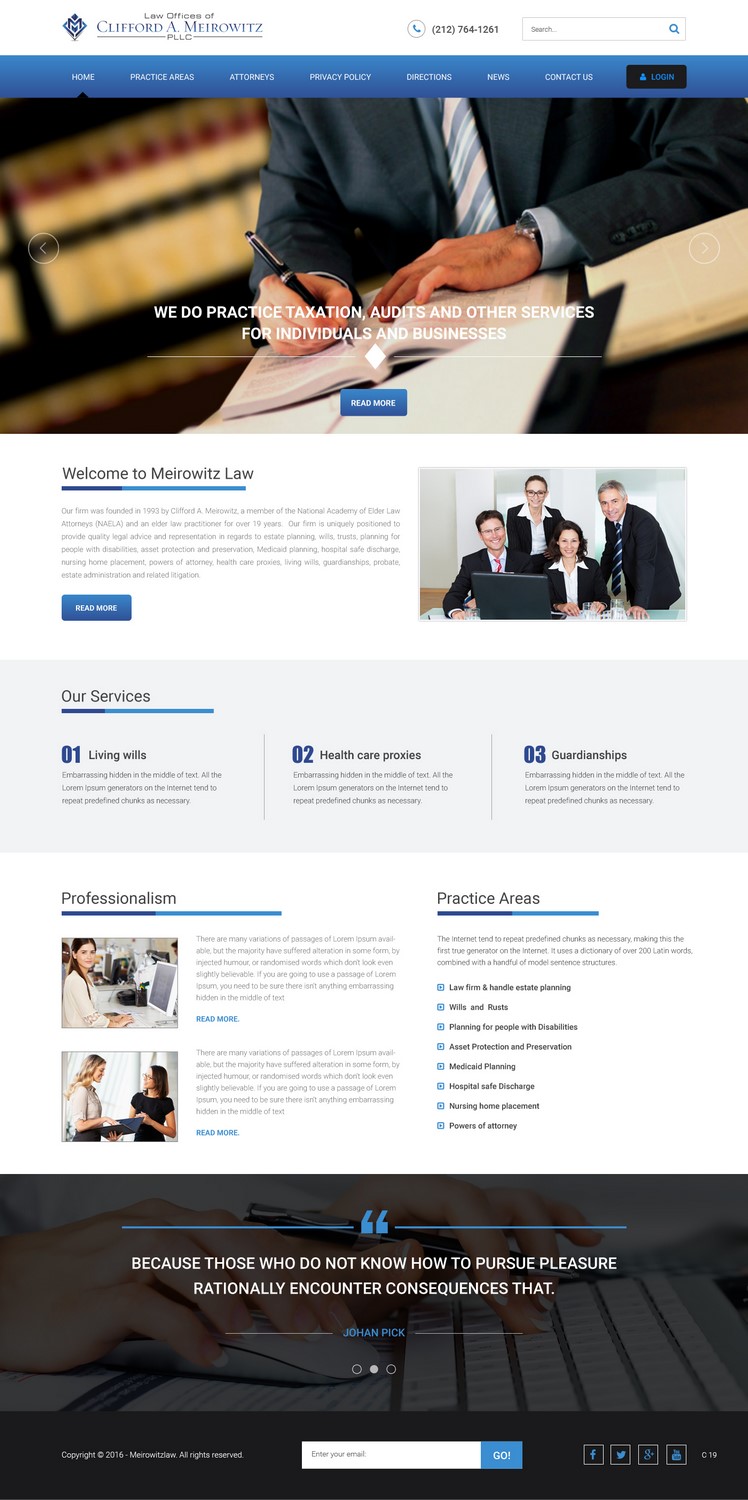 Web Design by pb for this project | Design #11452412