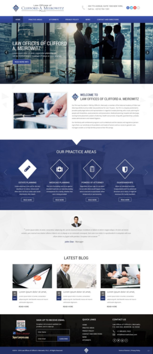 Web Design by pb for this project | Design: #11452423