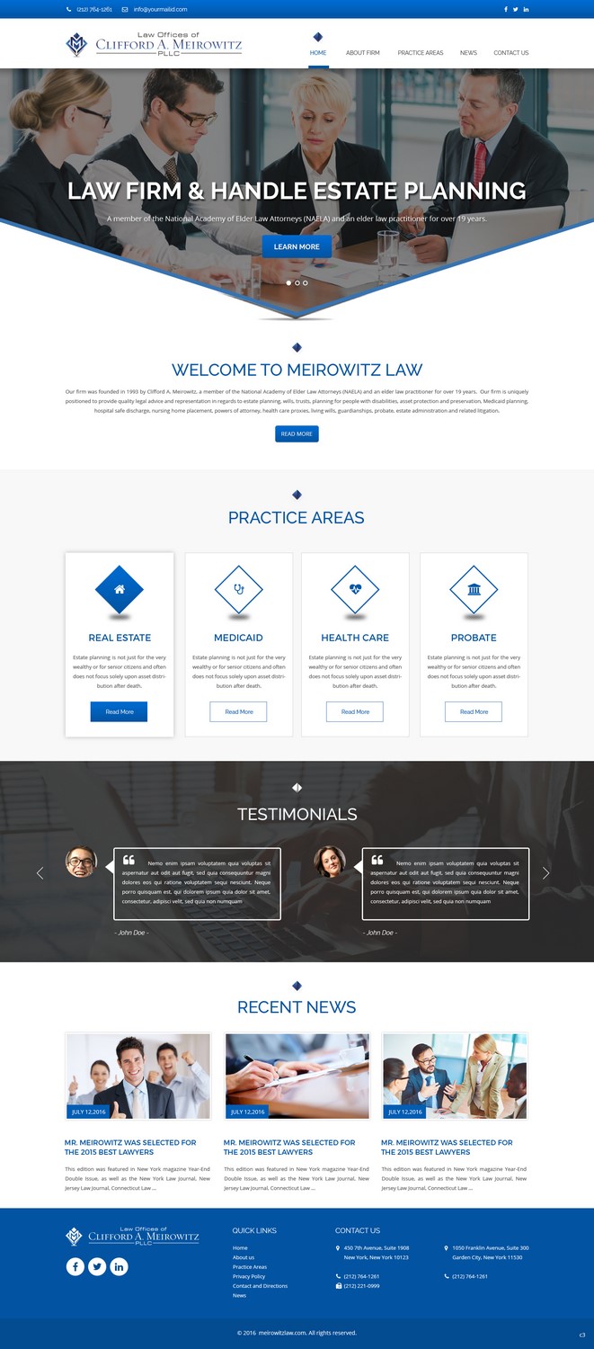 Web Design by pb for this project | Design #11452430