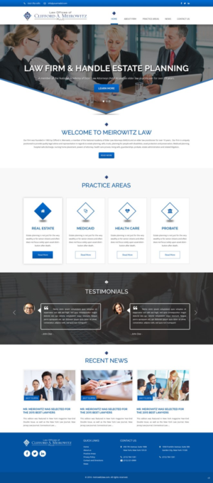 Web Design by pb for this project | Design: #11452430