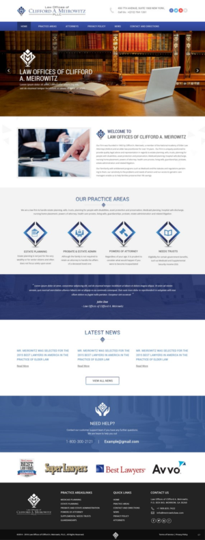 Web Design by pb for this project | Design: #11585894