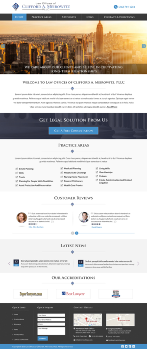 Web Design by Sbss for this project | Design: #11450531