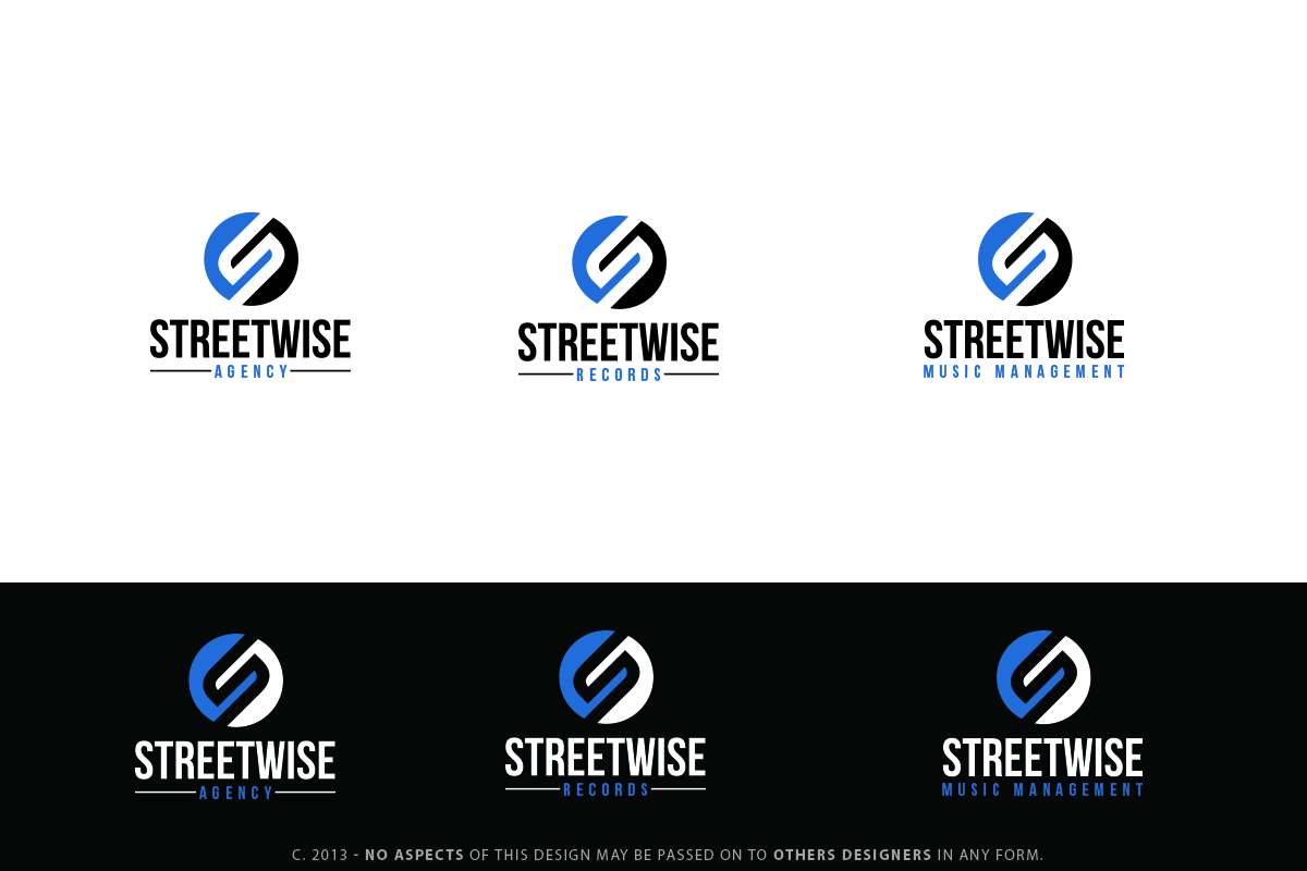 Logo Design by Senseless for Streetwise music managment | Design #2322795