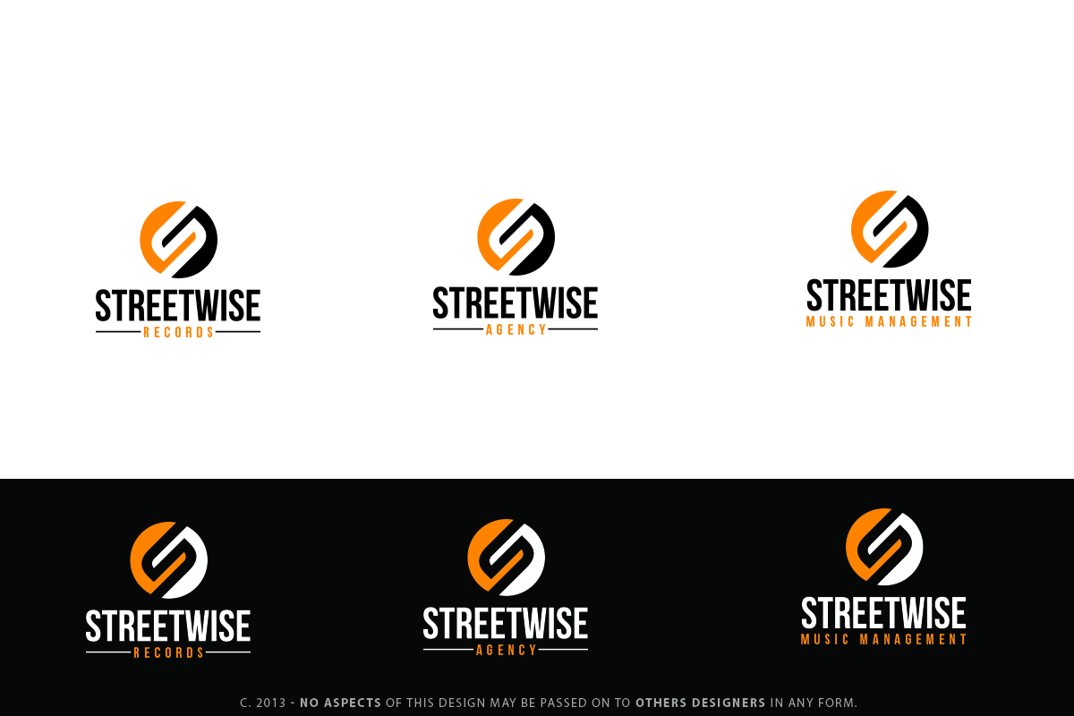 Logo Design by Senseless for Streetwise music managment | Design #2322801