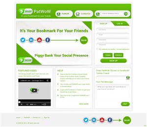 Web Design by pb for PatWoW | Design: #2332103