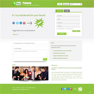Web-Design von pb für PatWoW | Design: #2333853