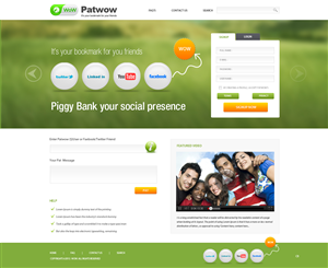 Web-Design von pb für PatWoW | Design: #2346149
