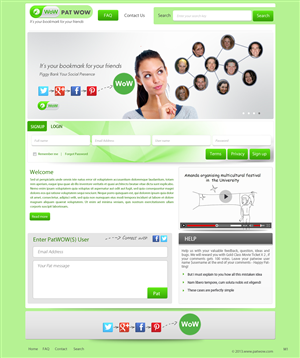 Web-Design von pb für PatWoW | Design: #2349137