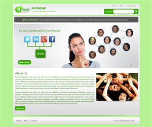 Web-Design von pb für PatWoW | Design: #2392935