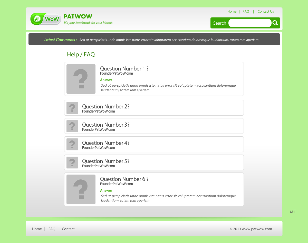 Diseño Web por pb para PatWoW | Diseño #2435308