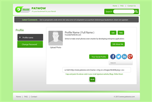 Web-Design von pb für PatWoW | Design: #2435312