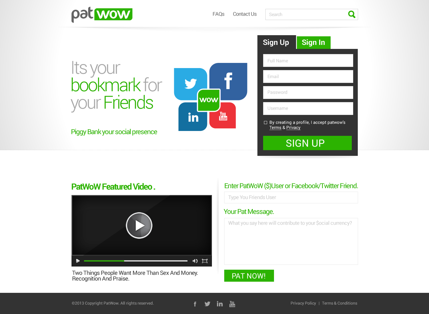 Web Design by TechWise for PatWoW | Design #2346075