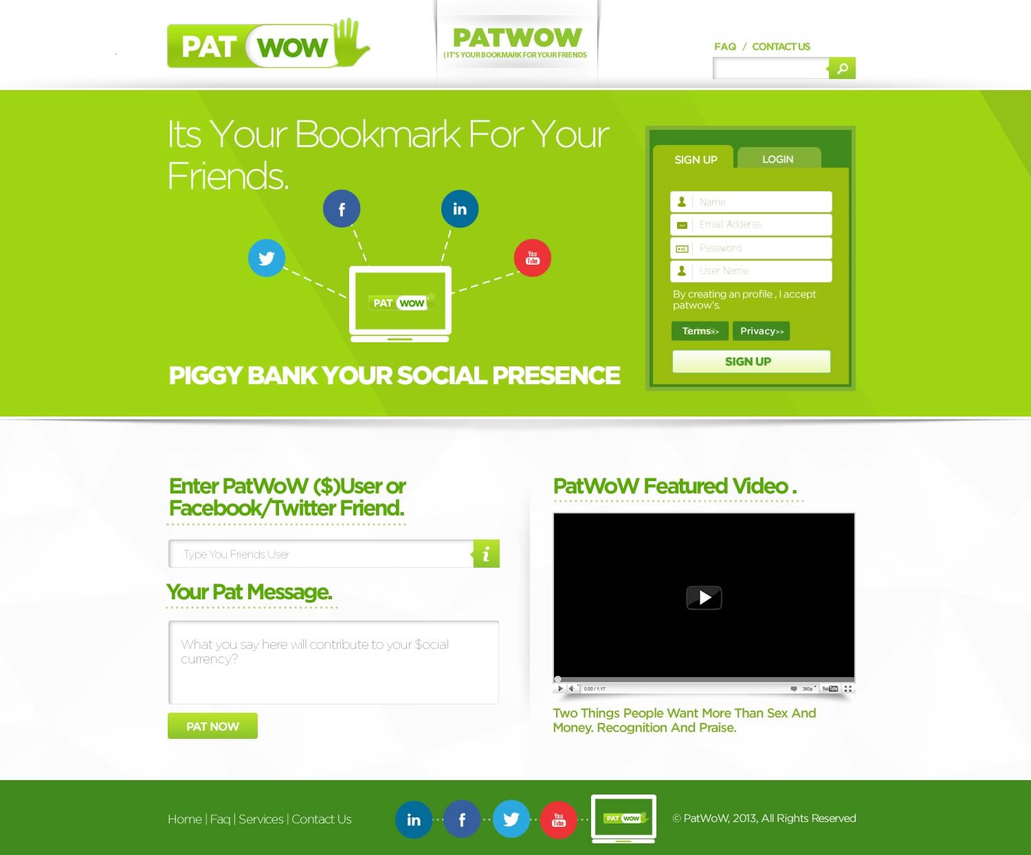 Web Design by TechWise for PatWoW | Design #2346095