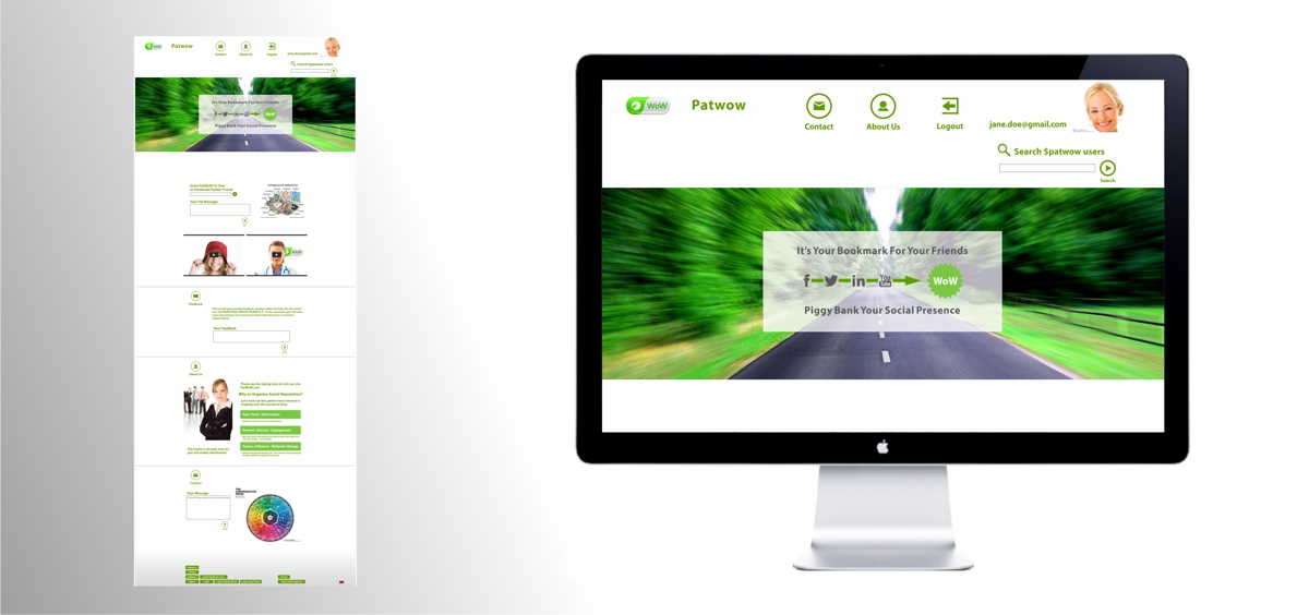 Web Design by IMAGE SOLUTION for PatWoW | Design #2340643