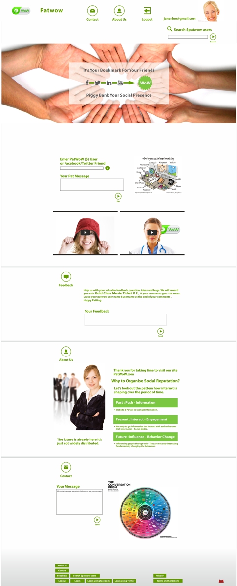 Web Design by IMAGE SOLUTION for PatWoW | Design #2340656