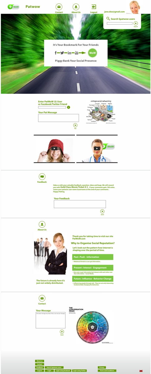 Web Design by IMAGE SOLUTION for PatWoW | Design #2344480