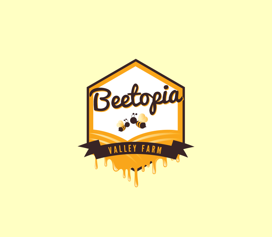 Logo-Design von Studio 17 für Beetopia Valley Farm | Design #11582154