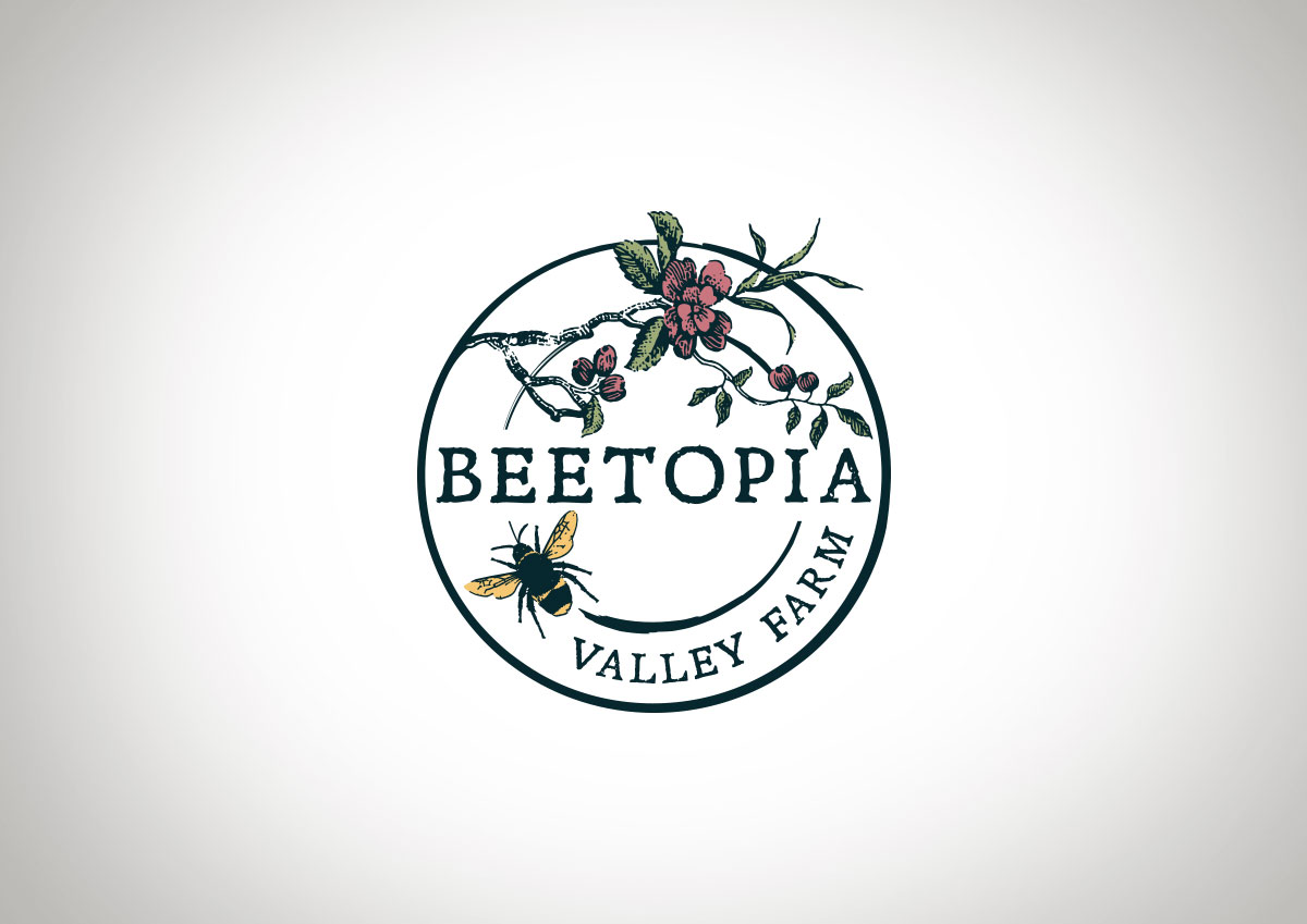 Logo-Design von amy claire thompson für Beetopia Valley Farm | Design #11613768
