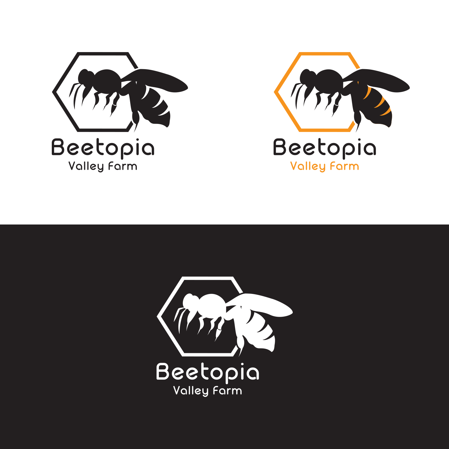 Logo-Design von Louie Fuentes | Manobo Graphic Design Services für Beetopia Valley Farm | Design #11641148