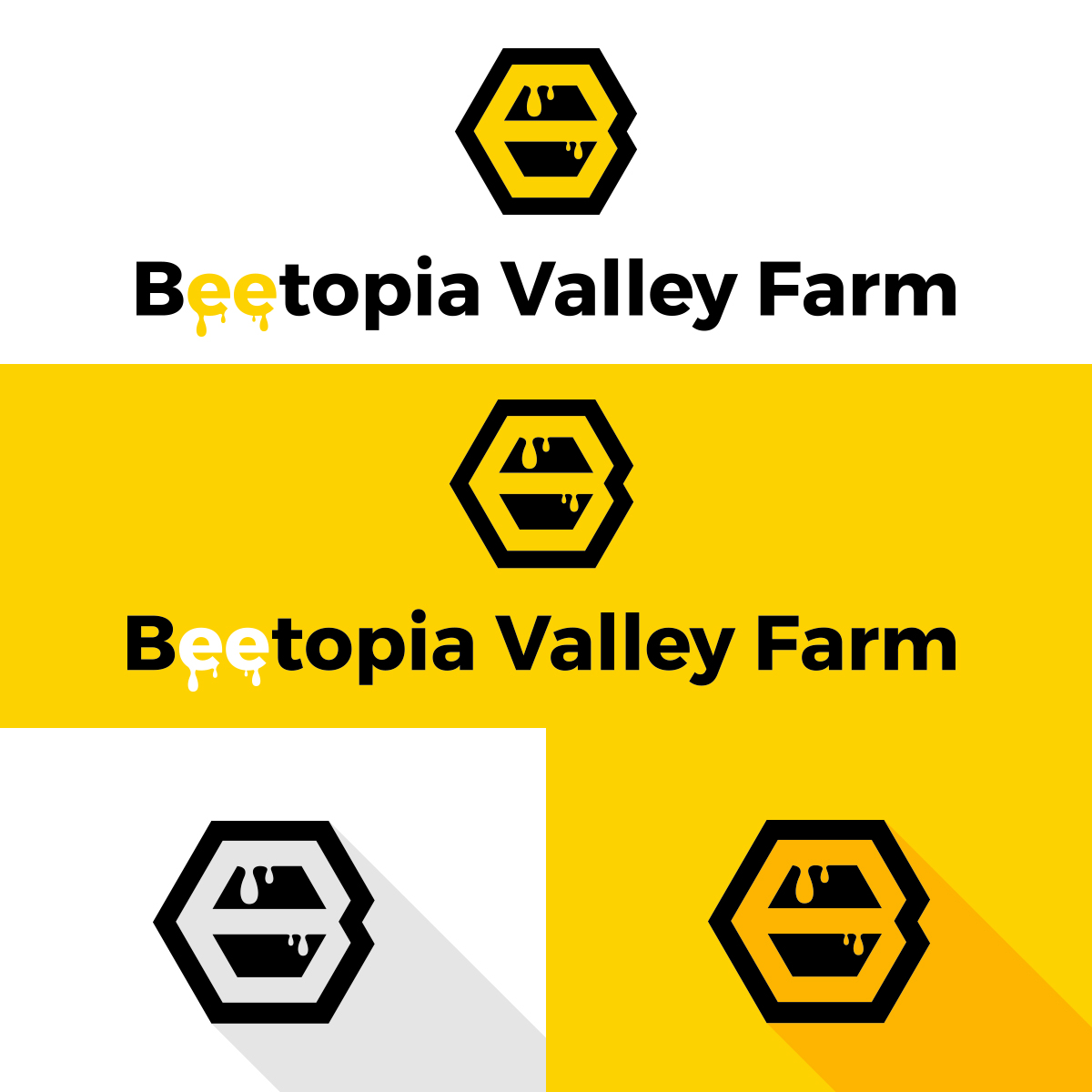 Logo Design by Roland Hawk for Beetopia Valley Farm | Design #11585220
