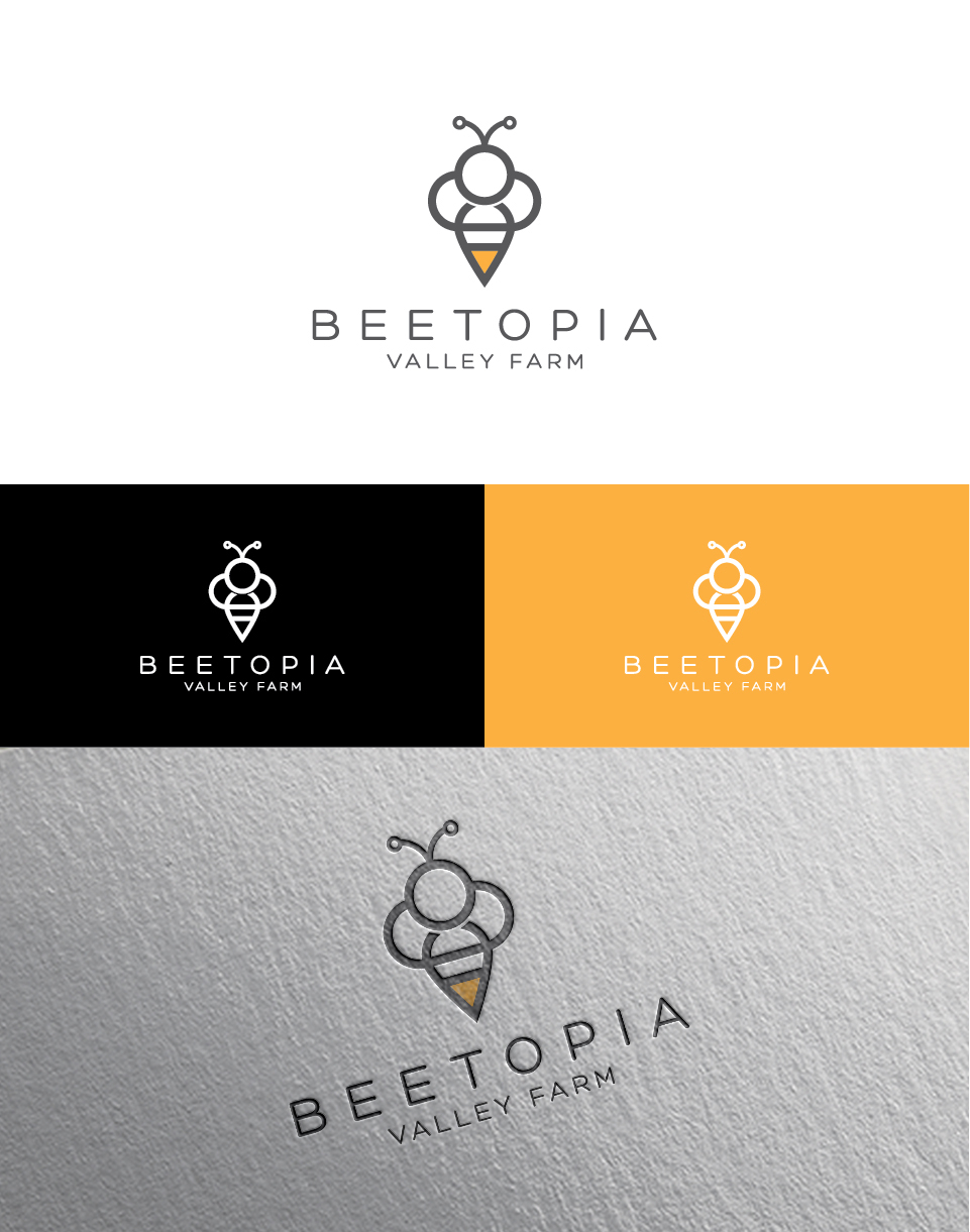 Logo Design by abc for Beetopia Valley Farm | Design #11630949