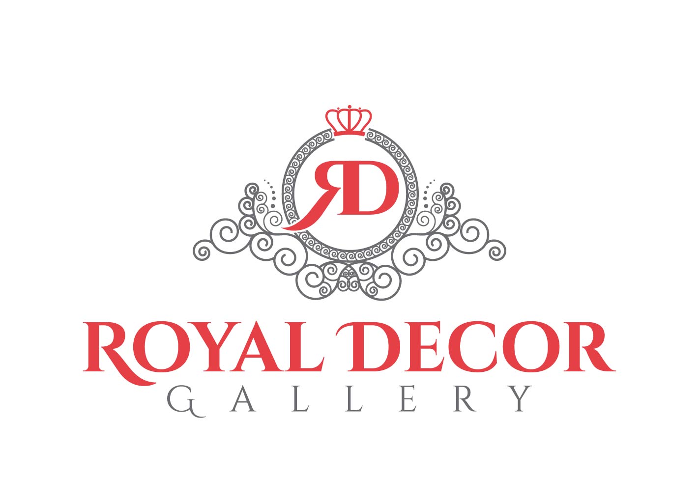 Logo Design by creative.bugs for Royal decor gallery | Design #11468506