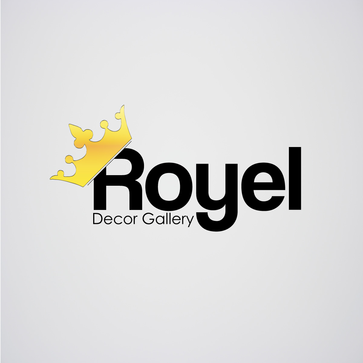 Logo Design by designworldbd for Royal decor gallery | Design #11499759