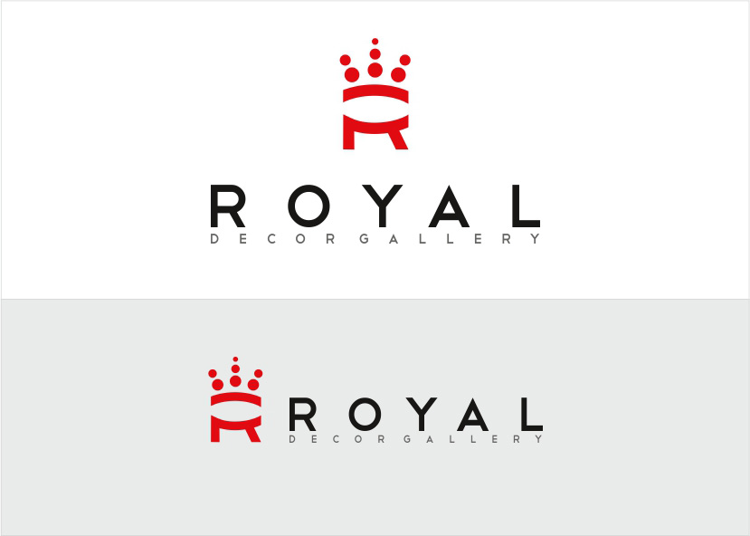 Diseño de Logo por torodes77 para Royal decor gallery | Diseño #11452473